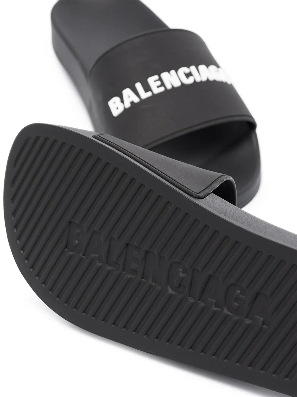 Balenciaga "Black Slides"