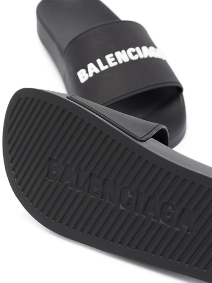 Balenciaga "Black Slides"
