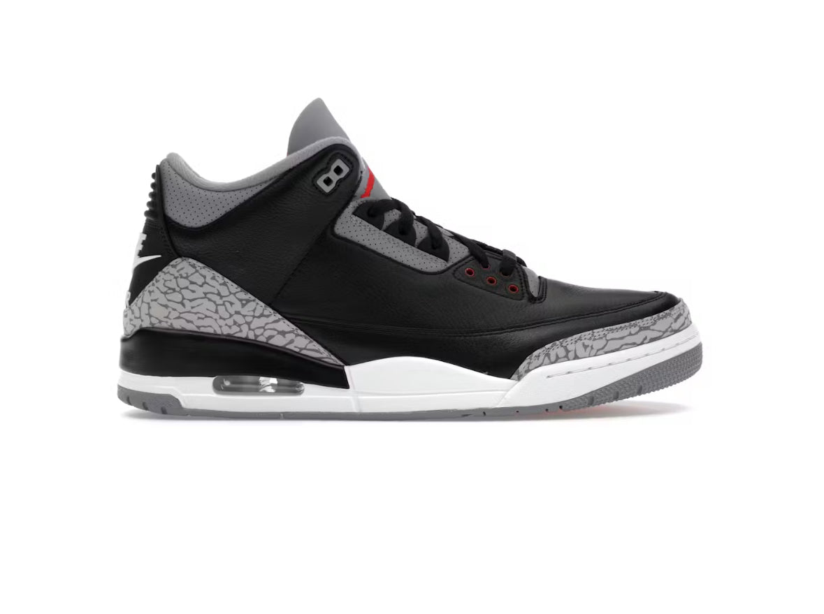 jordan 3 retro “black cement”