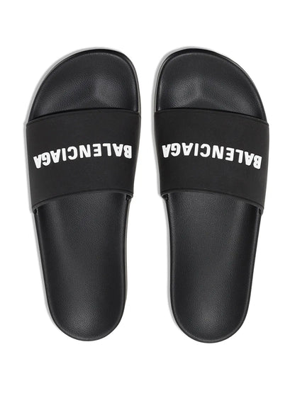 Balenciaga "Black Slides"