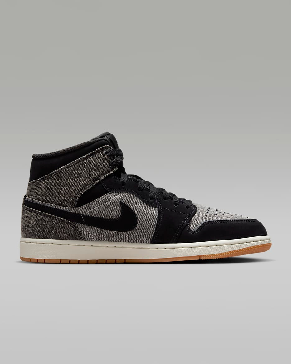 jordan 1 mid “black denim”