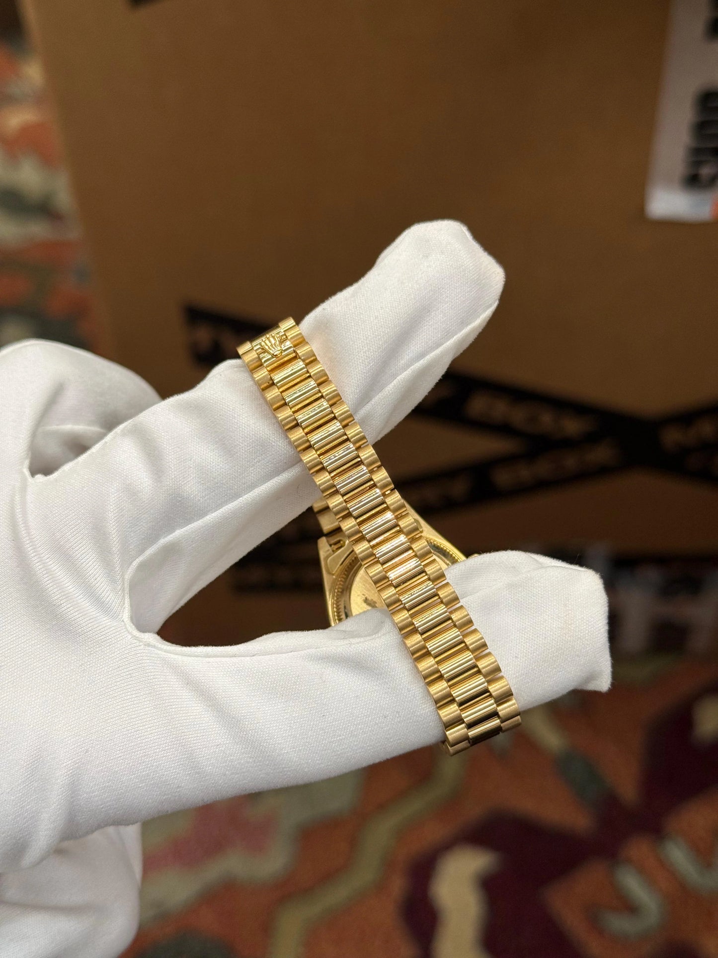 Reloj Rolex Datejust President “Factory Diamond 26mm”