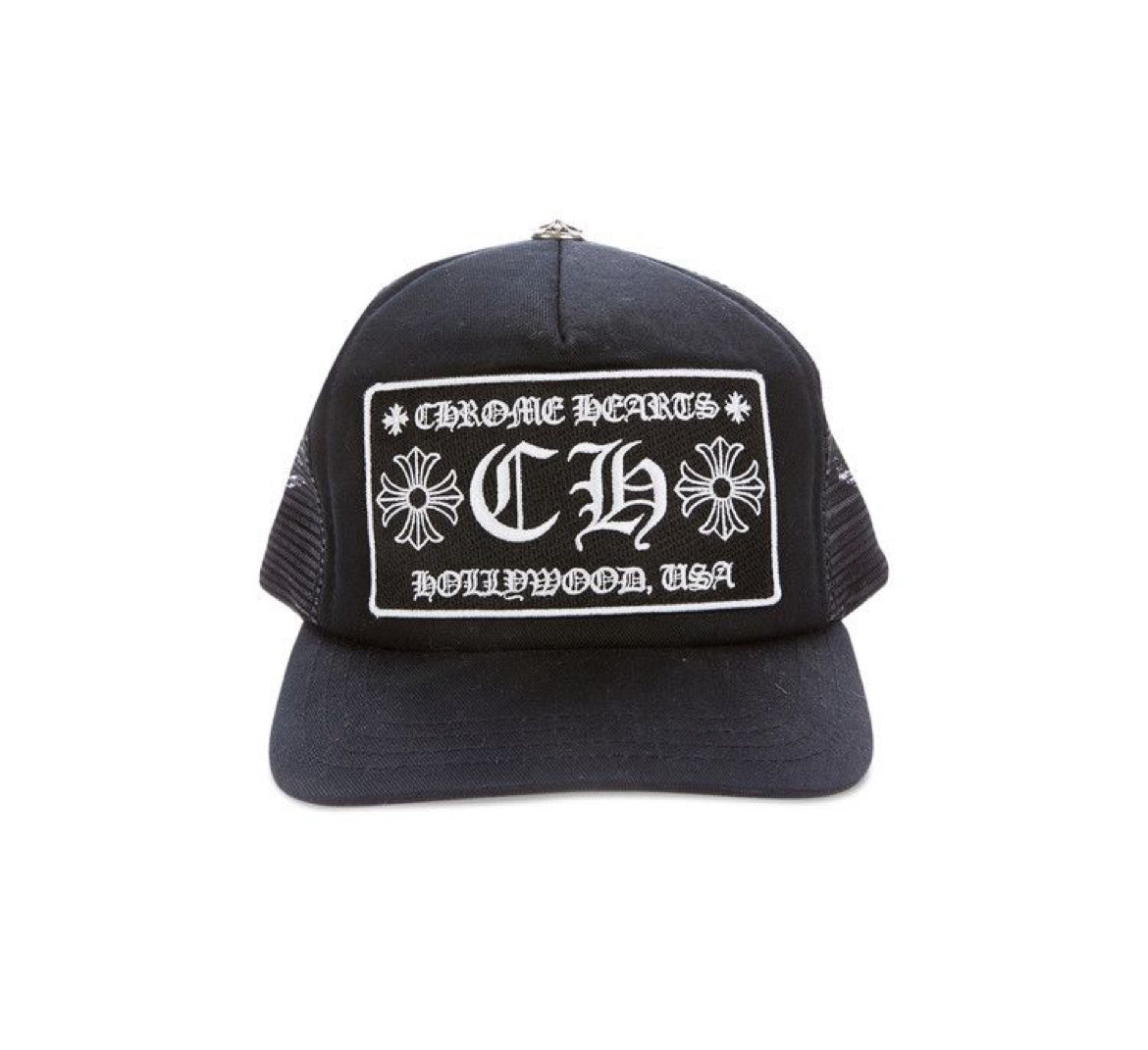 Chrome Hearts “CH Hollywood Trucker Hat”