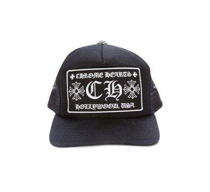 Chrome Hearts “CH Hollywood Trucker Hat”