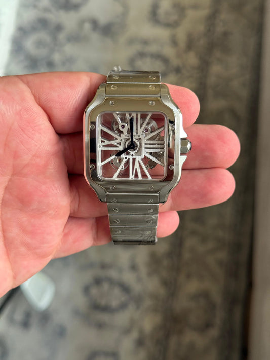 Cartier Santos “Skelleton 2021” Full Set