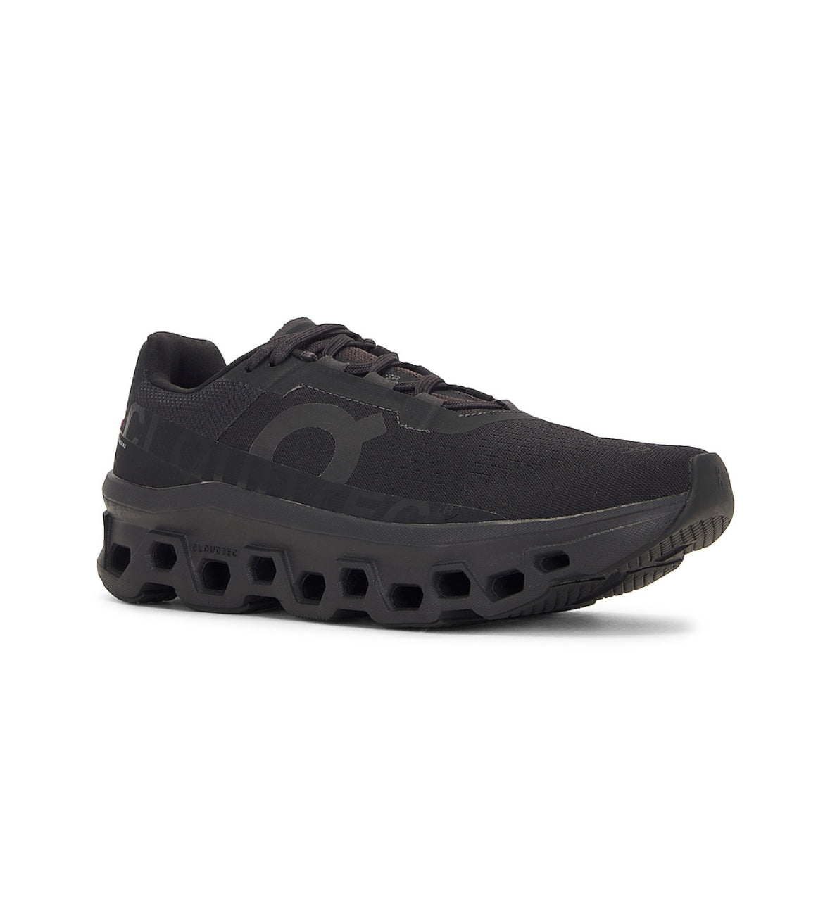 On running “cloudmonster triple black”