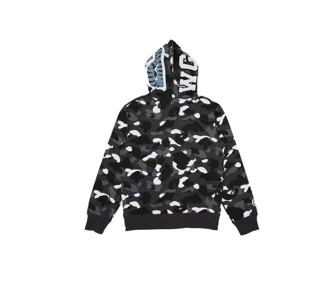 Bape Hoodie “Camo Shark”