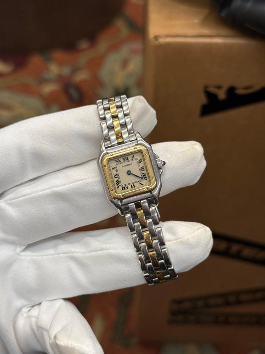 Cartier Panthere Two Tone 27mm “Oro y Acero”