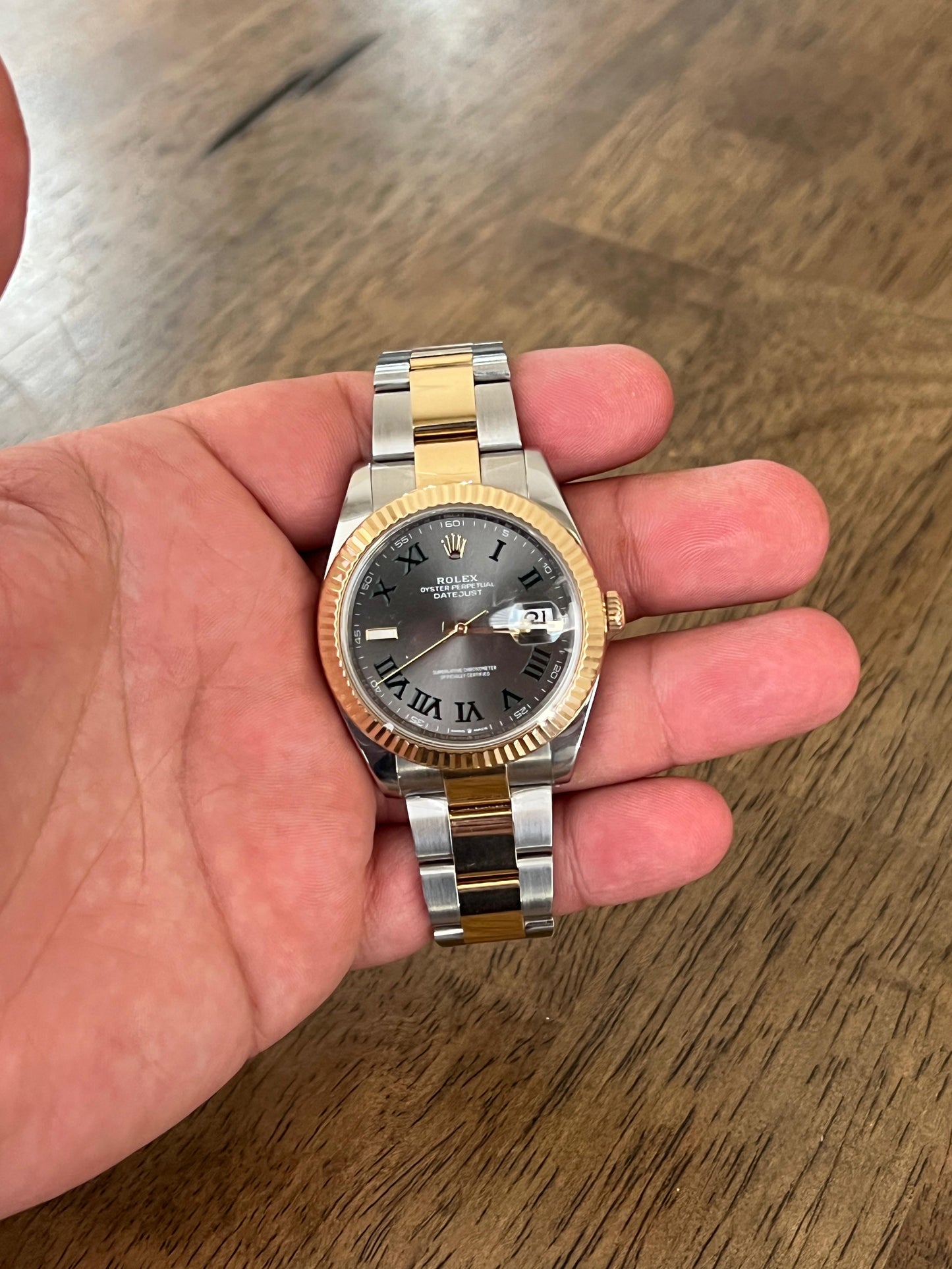 Rolex Datejust 41mm “Wimbledon Oro y Acero”