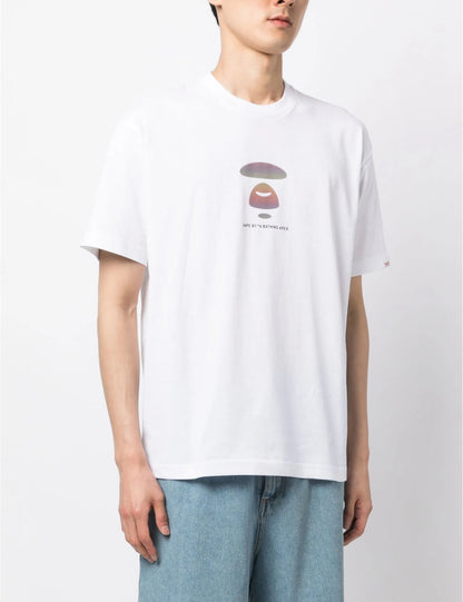 bape t-shirt “aape white”