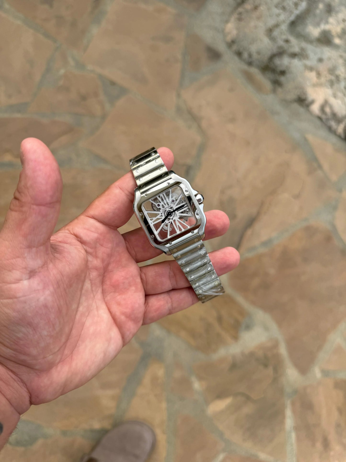 Cartier Santos “Skelleton 2021” Full Set