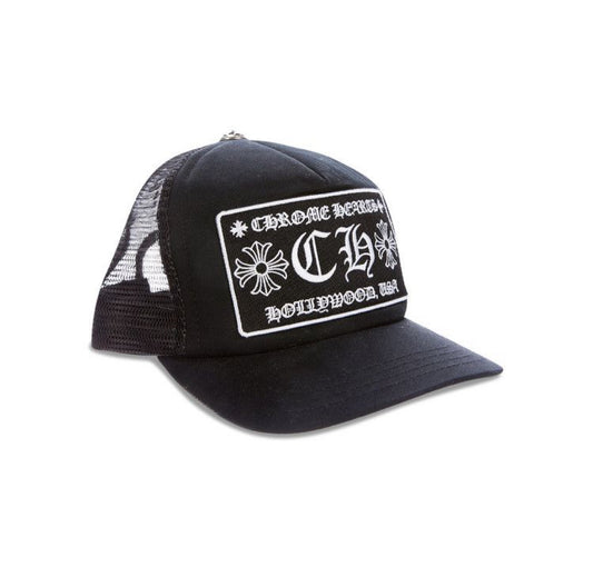 Chrome Hearts “CH Hollywood Trucker Hat”