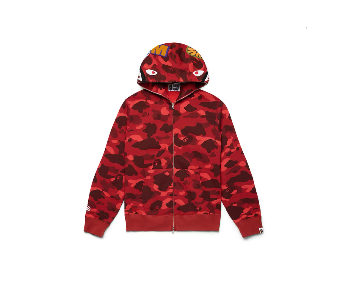 Bape Hoodie “Camo Shark”