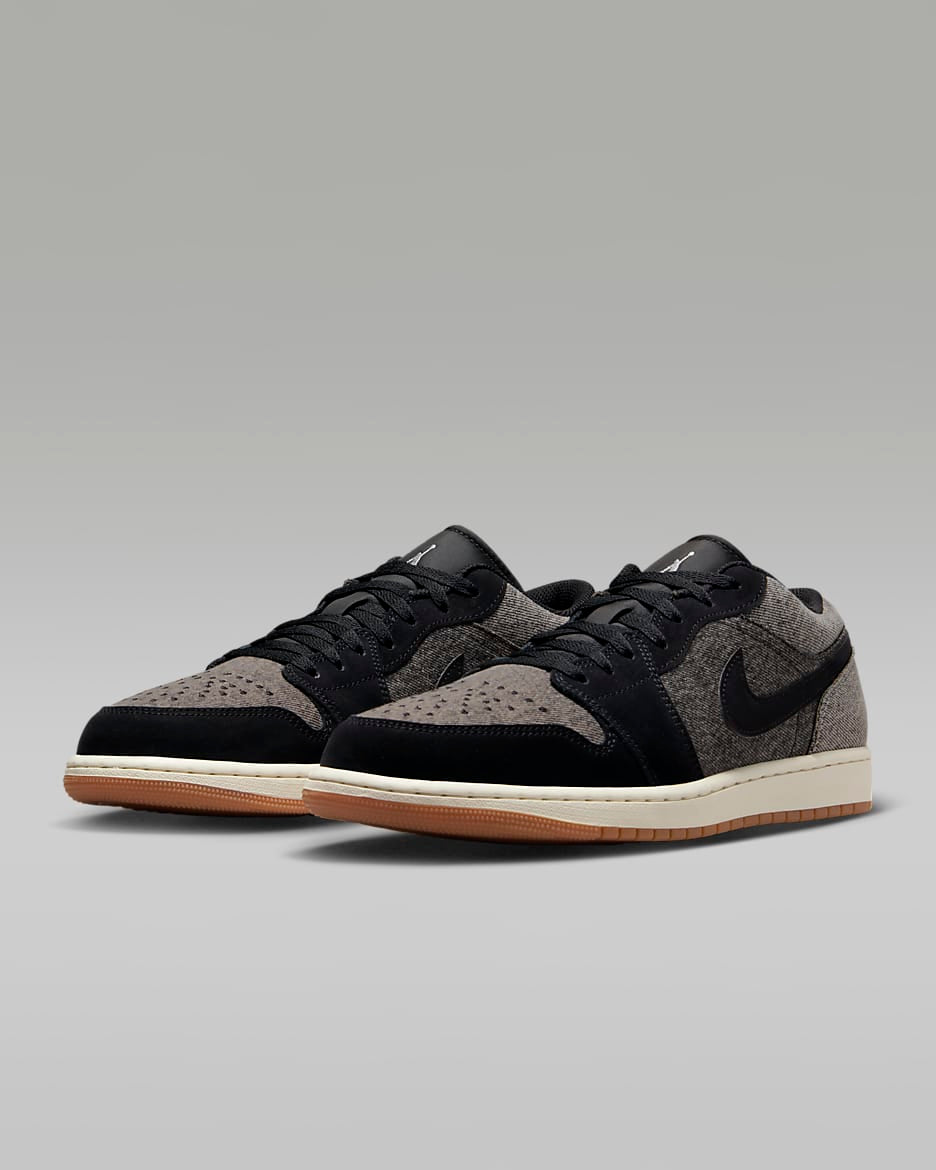 jordan 1 low “black denim”