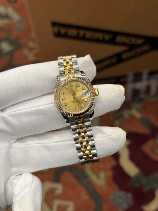 Reloj Rolex Datejust Two-Tone “Factory Diamond 26mm”