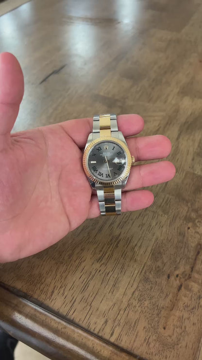 Rolex Datejust 41mm “Wimbledon Oro y Acero”